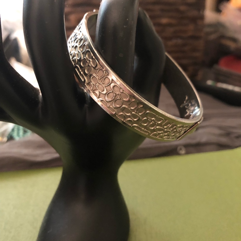 Coach luxury signature bangle bracelet